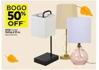 Dollar General Lamps offer