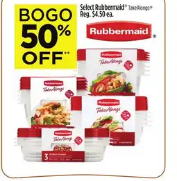 Dollar General Select Rubbermaid TakeAlongs offer