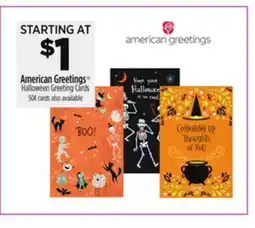 Dollar General American Greetings Halloween Greeting Cards offer