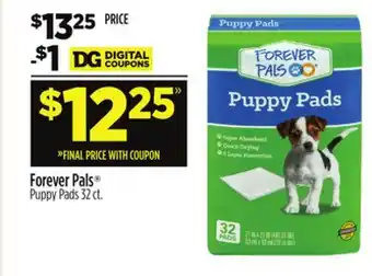 Dollar General Forever Pals Puppy Pads offer