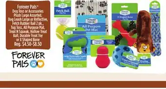Dollar General Forever Pals Dog Toys or Accessories Plush offer