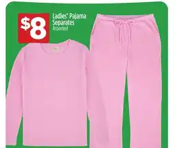 Dollar General Ladies' Pajama Separates offer
