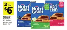 Dollar General Kellogg's Nutri-Grain offer