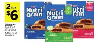 Dollar General Kellogg's Nutri-Grain offer