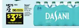 Dollar General Dasani Bottled Water offer