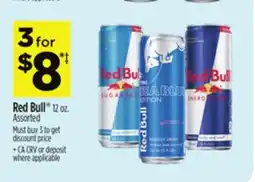 Dollar General Red Bull offer