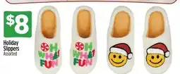 Dollar General Holiday Slippers offer