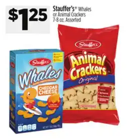Dollar General Stauffer's Whales or Animal Crackers offer