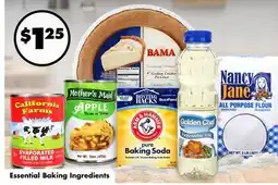 Dollar Tree Essential Baking Ingredients offer