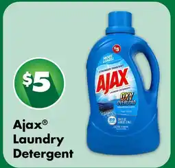 Dollar Tree Ajax Laundry Detergent offer