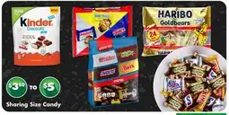 Dollar Tree Sharing Size Candy offer