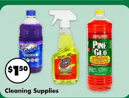Dollar Tree Cleaning Supplies offer