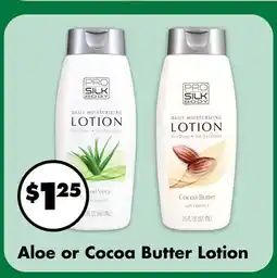 Dollar Tree Aloe or Cocoa Butter Lotion offer
