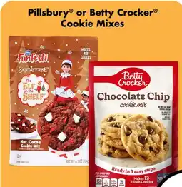 Dollar Tree Pillsbury or Betty Crocker Cookie Mixes offer