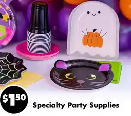 Dollar Tree Specialty Party Supplies offer