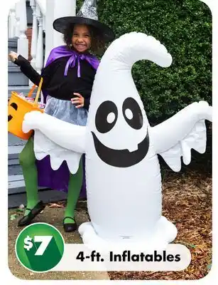 Dollar Tree 4-ft. Inflatables offer