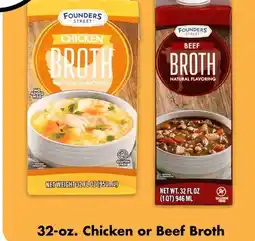 Dollar Tree 32-oz. Chicken or Beef Broth offer