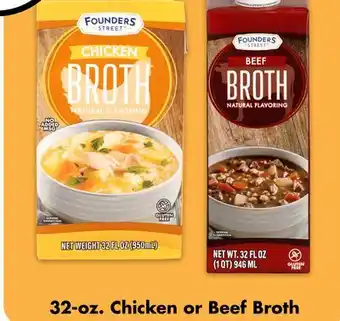 Dollar Tree 32-oz. Chicken or Beef Broth offer