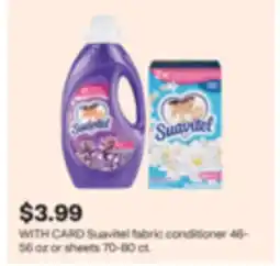 CVS Suavitel fabric conditioner 46-56 oz or sheets 70-80 ct offer