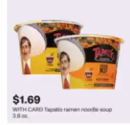 CVS Tapatío ramen noodle soup offer