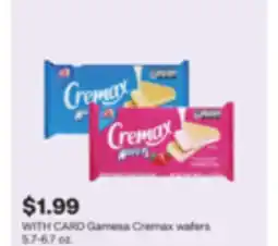 CVS Gamesa Cremax wafers offer