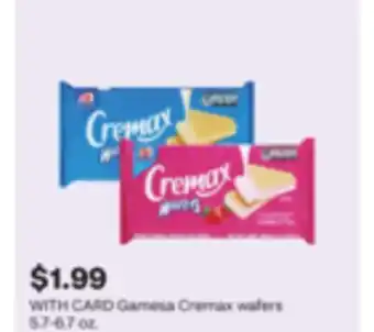 CVS Gamesa Cremax wafers offer