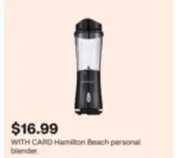 CVS Hamilton Beach personal blender offer