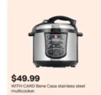 CVS Bene Casa stainless steel multicooker offer