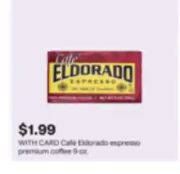 CVS Café Eldorado espresso premium coffee offer