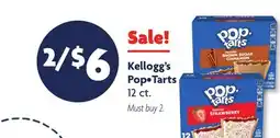 Family Dollar Kellogg's Pop•Tarts offer