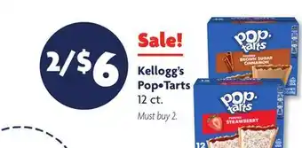 Family Dollar Kellogg's Pop•Tarts offer