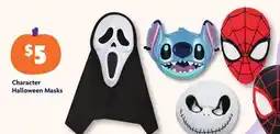 Family Dollar Character Halloween Masks offer