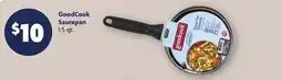 Family Dollar GoodCook Saucepan offer