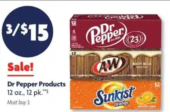 Family Dollar Dr Pepper Products offer