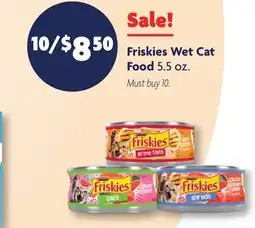 Family Dollar Friskies Wet Cat Food offer