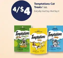 Family Dollar Temptations Cat Treats offer
