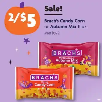 Family Dollar Brach's Candy Corn or Autumn Mix offer