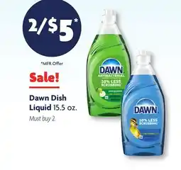 Family Dollar Dawn Dish Liquid offer