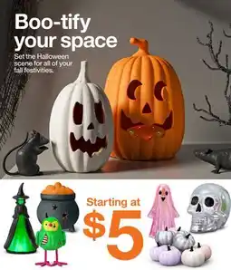 Target Boo-tify your space offer