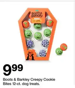 Target Boots & Barkley Creepy Cookie Bites 12-ct. dog treats offer