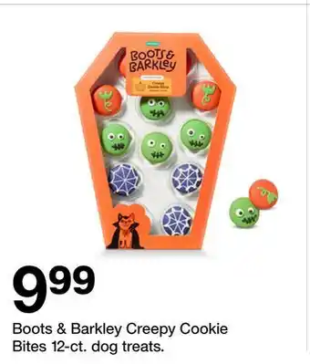 Target Boots & Barkley Creepy Cookie Bites 12-ct. dog treats offer