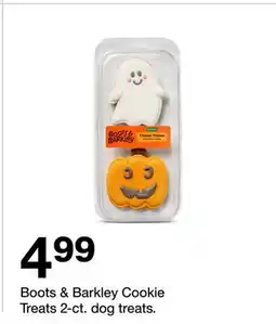 Target Boots & Barkley Cookie Treats offer