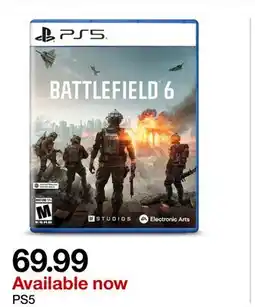 Target PS5 Battlefield 6 offer