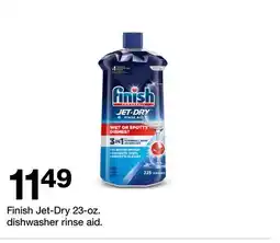 Target Finish Jet-Dry 23-oz. dishwasher rinse aid offer