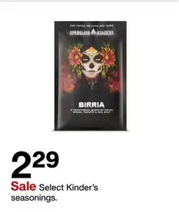 Target Kinder's seasonings offer