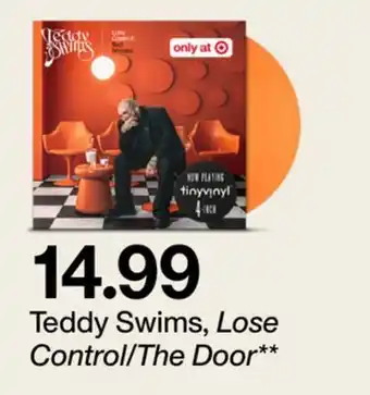 Target Teddy Swims, Lose Control/The Door offer