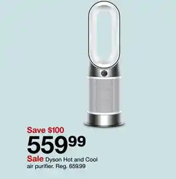 Target Dyson Hot and Cool air purifier offer