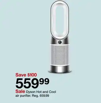 Target Dyson Hot and Cool air purifier offer
