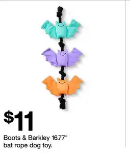 Target Boots & Barkley 16.77 bat rope dog toy offer