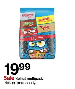 Target Select multipack trick-or-treat candy offer